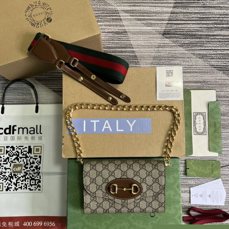 G*u*i top handle bags